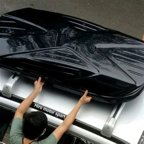 Jual Roof Box Bagasi Atas Mobil 650l 174cm Glossy Import Jakarta