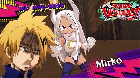 MY HERO ACADEMIA ULTRA IMPACT ULTRA BOSS MIRKO THIS FIGHT WAS SO MUCH