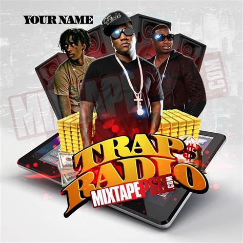 Mixtape Template Trap Radio Graphic Design Mixtapepsds Com