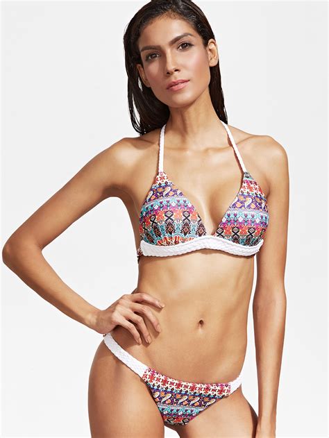 Tribal Print Bikini