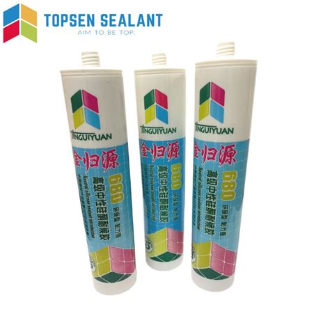 Good Bonding Super Seal Non Corrosive Natural Cure Silicone Sealants