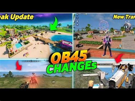 Top New Changes Ob Upcoming Update Free Firenew Map New Training