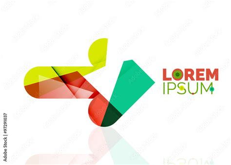 vector arrow logo stock vector adobe stock