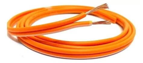 Rollo De Cable El Ctrico Paralelo De Mm Metros Naranja