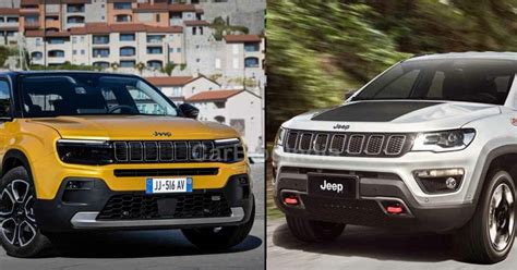 Jeep Compass Vs Jeep Avenger Ev Comparison Car Blog India