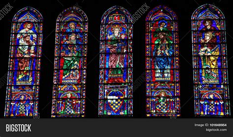 Stained Glass Chartres Image & Photo (Free Trial) | Bigstock