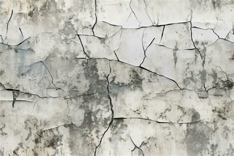 Seamless Cracked Wall Texture. Ai generative 26950157 Stock Photo at ...