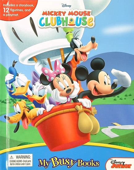 Mickey Mouse Clubhouse My Busy Books By Phidal Publishing Book Outlet