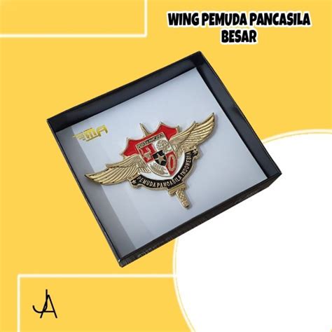 Jual Wing Pemuda Pancasila Besar Brevet Brivet Shopee Indonesia