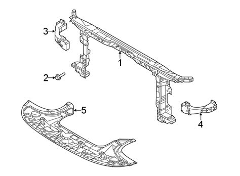 Hyundai Elantra Carrier Assembly Front End Module Radiator Support