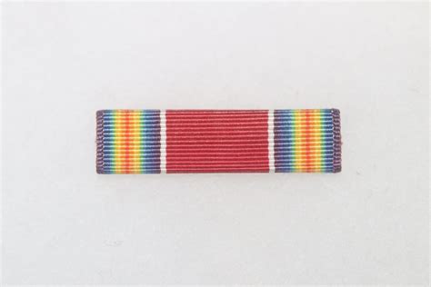 Original Current Issue Us Ww2 Victory Medal Ribbon Ab Insignia