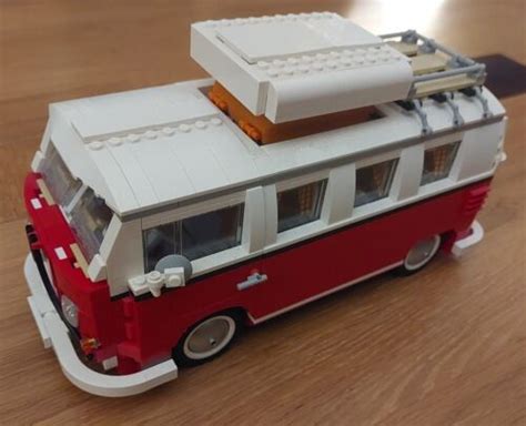 Lego Creator Expert Volkswagen T Camper Van With Manuals