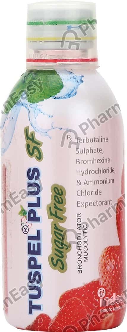 Tuspel Plus Sf Bottle Of 100ml Expectorant Uses Side Effects Price