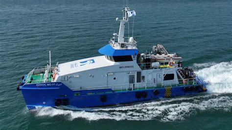 First Of Two 24 Metre Catamaran Dive Support Vessels Delivered To Adnoc