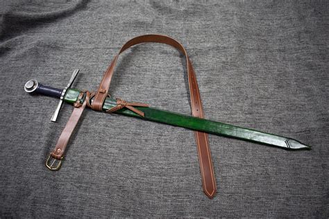 Custom Leather Scabbard