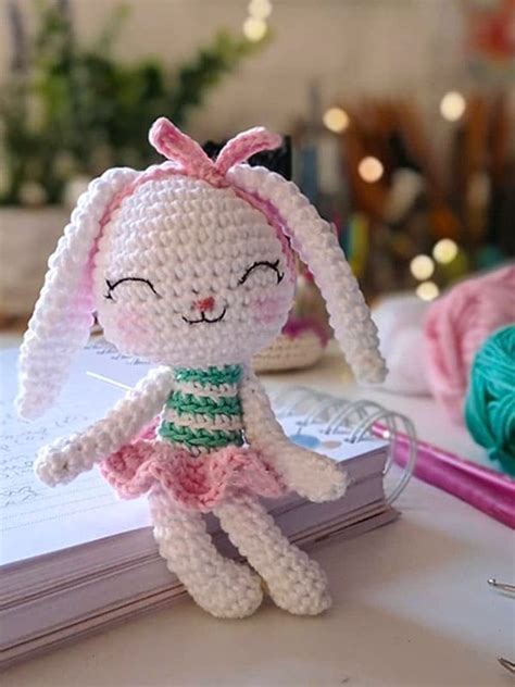 Patr N Gratis Conejita Francheska Amigurumi Paso A Paso En Espa Ol