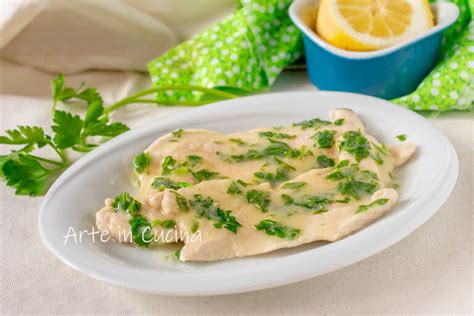 Scaloppine Di Pollo Al Vino Bianco E Limone Cremose In Minuti