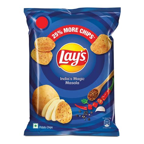 Lay S India S Magic Masala Potato Chips 52 Gm 1 8 Oz Walmart