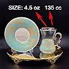 Amazon Vintage Turkish Tea Glasses Cups And Saucers Set Of For