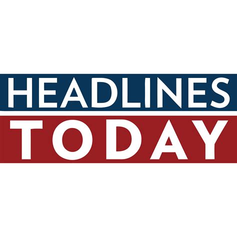 Headlines Today Logo PNG Images (Transparent HD Photo Clipart)