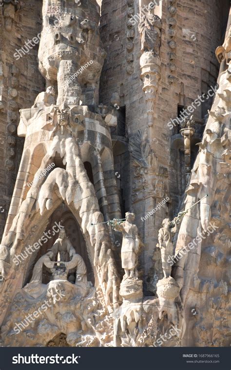 Sagrada Familia Designed By Antoni Gaudi Stock Photo 1687966165 ...