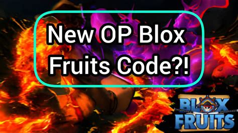 New OP Blox Fruits Code?! - YouTube