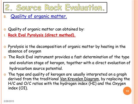 Organic geochemistry