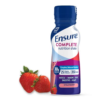 Ensure Complete Nutrition Shake Strawberry