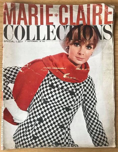 Marie Claire No 143 Sept 1965 Foreign French France Paris Original Vintage Fashion Magazine