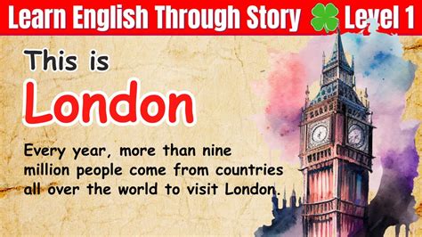 Best English Story Book For Learning English 🍀 This Is London 🍀learn