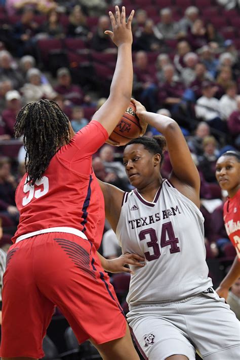 No. 14 Texas A&M women's basketball team cruises past Ole Miss | Women ...