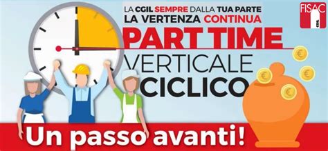 Emilia Romagna Bonus Part Time Verticale Ciclico Fisac Cgil Portale