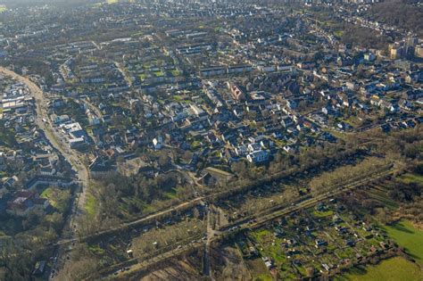 Luftbild Mülheim an der Ruhr Stadtansicht in Mülheim an der Ruhr im