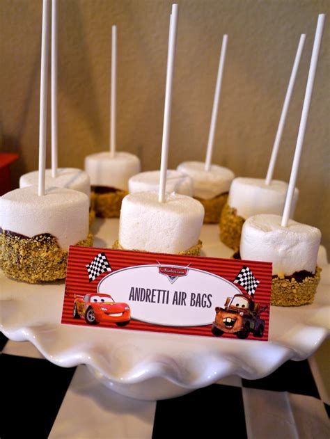 Cars Birthday Party Food Ideas