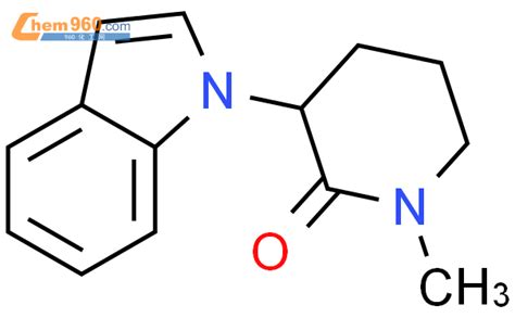 105119 84 4 2 Piperidinone 3 1H indol 1 yl 1 methyl 化学式结构式分子式mol