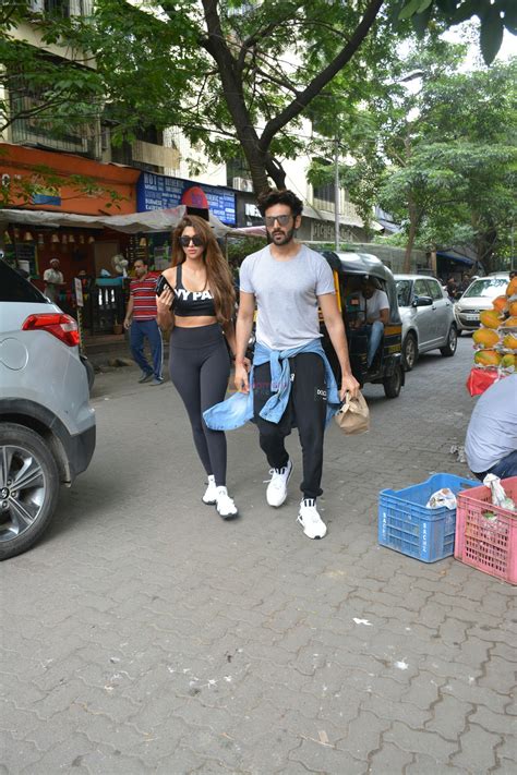 Kartik Aaryan Dimple Spotted At Bandra On Th July Kartik