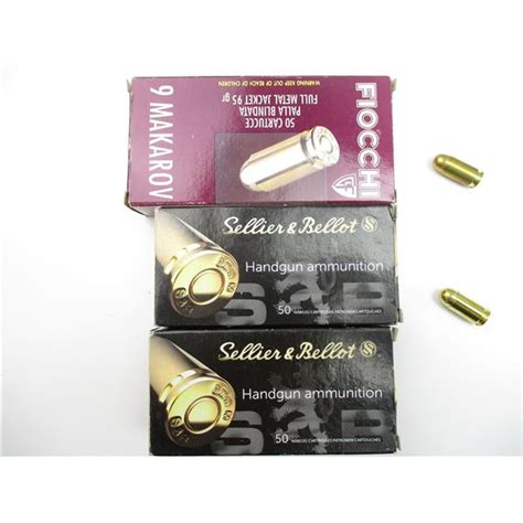 ASSORTED 9MM MAKAROV AMMO