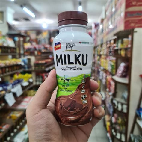 Jual Milku Susu Uht Cokelat Premium Ml Shopee Indonesia