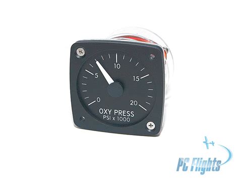 boeing  oxygen pressure gauge boeing aft overhead gauge boeing
