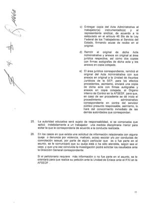 Lineamientos Violencia O Quejas Sep Pdf