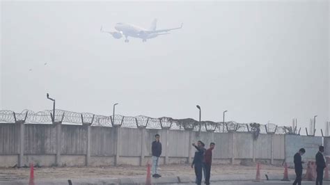 Flight Operations Hit Dense Fog Delays Several Flights At Delhi