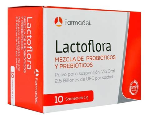 Lactoflora Probi Ticos Y Prebi Ticos Sobres Polvo Para Suspensi N