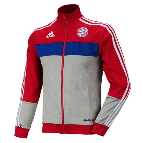 Rare Adidas Performance Fcb Tt Bavaria Munich Track Top Sports Jacket