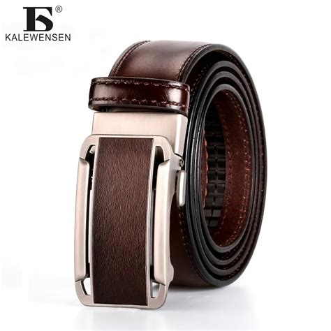 Famous Brand Belt Men 100 Good Quality Cowskin Automatic Genuine