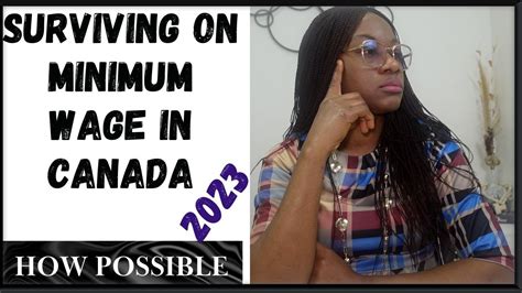 SURVIVING ON MINIMUM WAGE IN CANADA HOW POSSIBLE YouTube