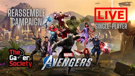 MARVEL S AVENGERS ON XBOX SERIES X REASSEMBLE CAMPAIGN MAIN STORY