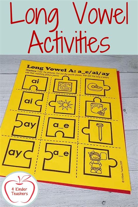 How To Use Long Vowel Worksheets In Your Class Artofit