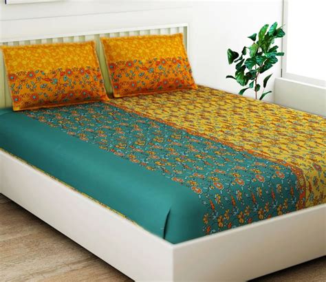 Double Bedsheet Buy Cotton Double Bedsheets Online In India 2023