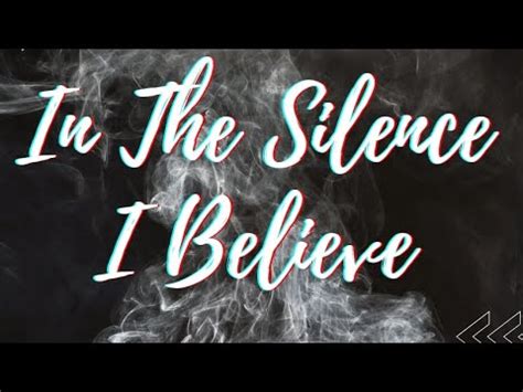 Tiësto In The Silence i Believe ONE DiSCiPLES Remix YouTube