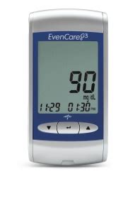 Evencare G Blood Glucose Monitoring System Medline Industries Inc